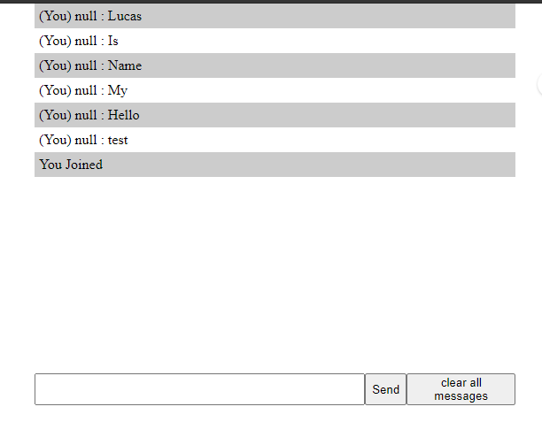 Node.js Socket.io Chat Room